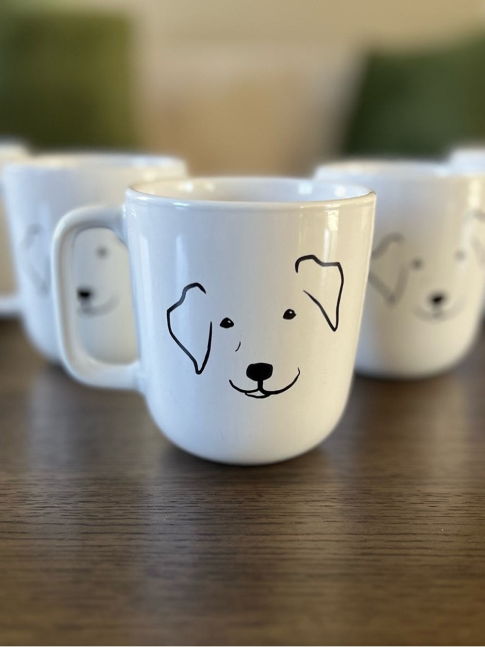 Corelle Coordinates Dog Mugs Charming Cute Everyday Mugs Gift for Dog Lovers
